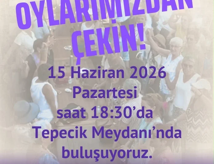 Mutlak Direniş Kadınlarından eylem çağrısı  “Ellerinizi Oylarımızdan Çekin”