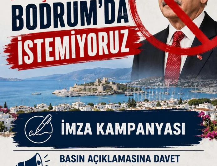 Bodrum’da Kılıçdaroğlu’na Karşı İmza Kampanyası Başlatılıyor