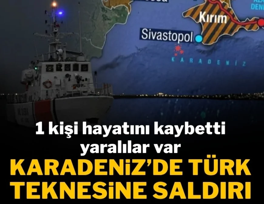  Türk balıkçı teknesine saldırı; 1 ölü, 4 yaralı