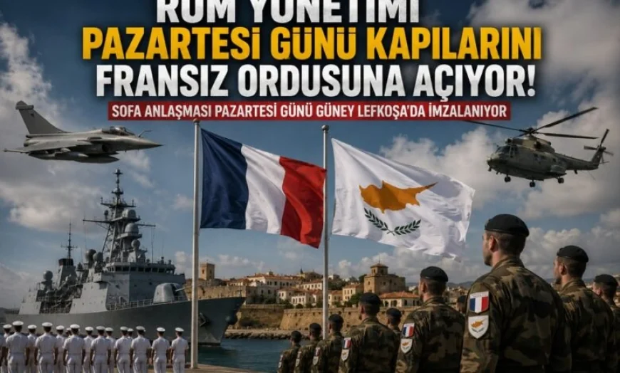 Kıbrıs’ ta “İnsani yardım maskesi altında”Rum- Fransız oyunu