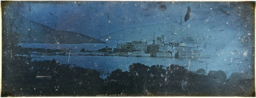 BODRUM'UN İLK VE EN ESKİ FOTOĞRAFI FRANSIZ ARŞİVLERİNDEN ÇIKTI