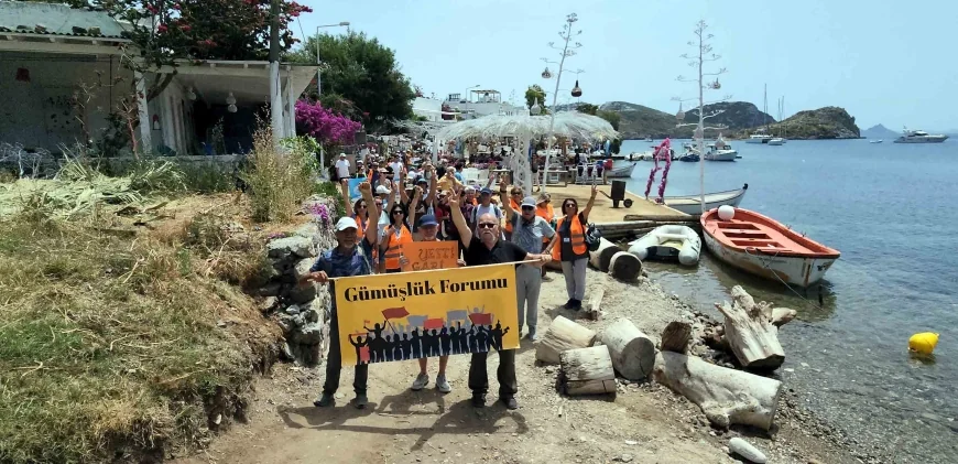 BODRUM’DA “Kıyılar Halkındır” eylemleri Gümüşlük’ten başlıyor