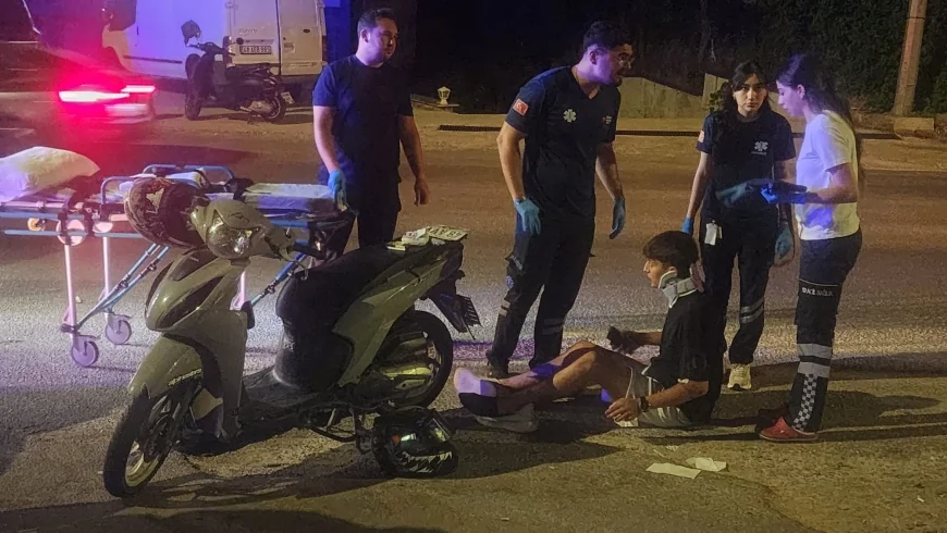 Torbada İki Motosiklet Çarpıştı: 3 Genç Yaralandı