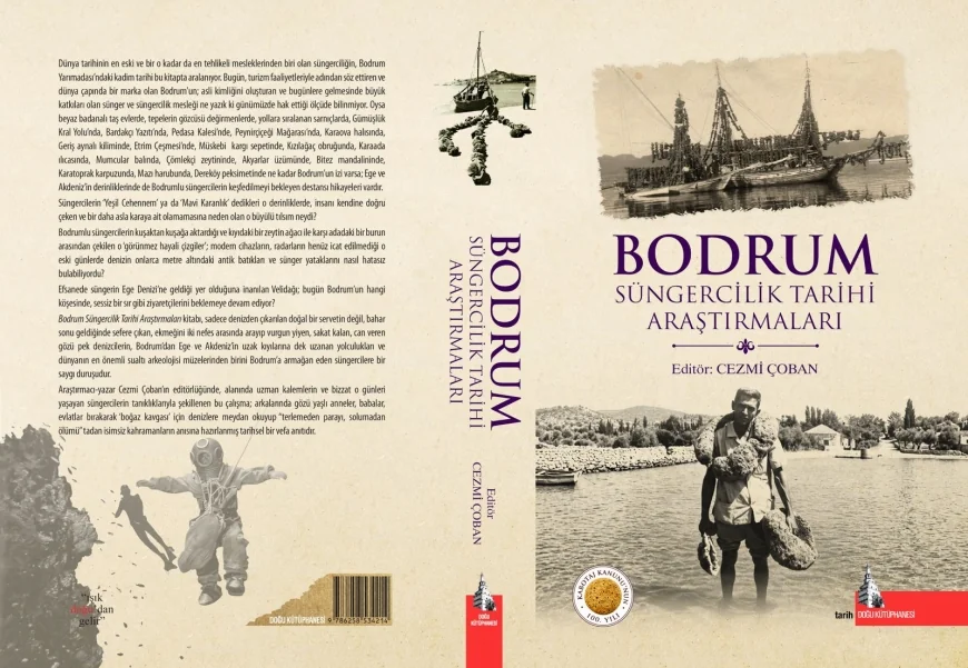 Bodrumlu 450 süngercinin hikayesini anlatan kitap yayınlandı