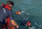 Kürek Sörfüyle Açıldılar, Dalgalara Teslim Oldular: 2 Kişi Ölümden Döndü