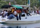 Yelkenli tekne ile İtalya'ya umut yolculuğu Bodrum açıklarında sona erdi