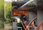 Hastanenin kazan ve jeneratör dairesinde yangın çıktı