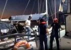 Bodrum açıklarında yelkenli tekneye operasyon
