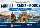 Türk turistler akın akın adalara gidiyorlar. Adalarda Türkiye  kıyılarındaki bir öğün yemek fiyatına üç günlük herşey dahil tatil  olanağı