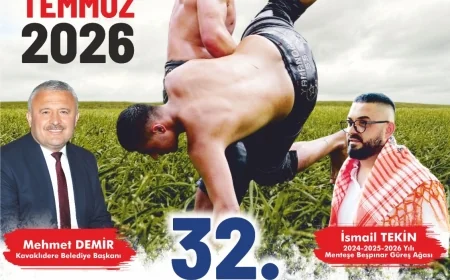 32. Menteşe Beşpınar Yağlı Pehlivan Güreşleri 12 Temmuz'da Düzenlenecek