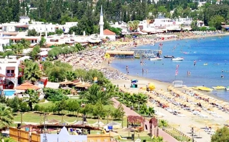 BİTEZ AYNI KUMBAHÇE GİBİ OLACAK..Belediye Bitez sahilinde yer kiraladı