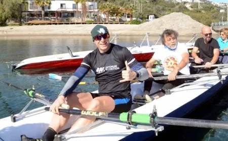 Atlantik Okyanusu'na Kürek Çekmeye Hazırlanan Ali Rıza Bilal Bodrum'da Deneyimlerini Anlatacak