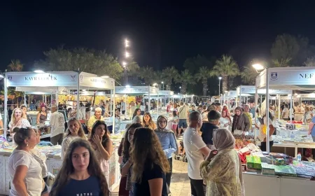 Turgutreis’te kitap fuarına ilgi büyük oldu