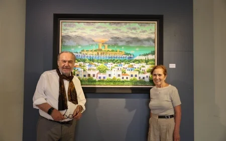 Bodrum’da Yalçın Gökçebağ’ın  60 Yıllık Sanat Yolculuğu Sergiye Taşındı