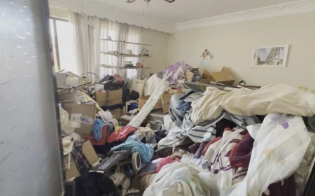 Turistik ilçedeki bir  apartmandaki evden 10 ton çöp çıktı
