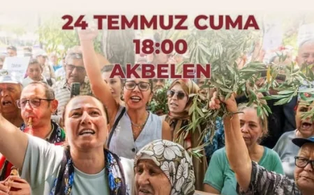 Akbelen'de 3. Yıl Buluşması Yarın Yapılacak: "Yasa Şirketlerin, Topraklar Bizim"