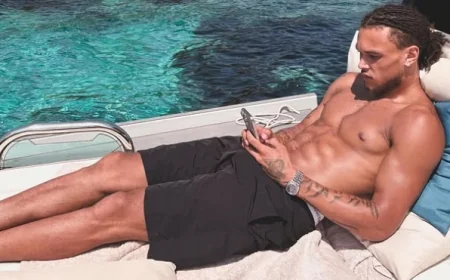 Dünya Kupası'nın Genç Yıldızı Diego Moreira Tatil İçin Bodrum'a Geldi