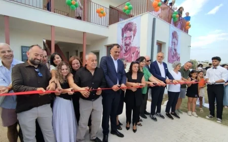 Depremde yıkılan gençlik merkezinin yerine kurulan ALİKEV Mekan kapılarını açtı