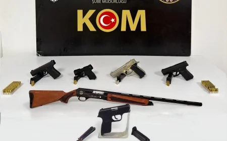 Bodrum ve Turistik İlçelerde Ruhsatsız Silah Operasyonu: Çok Sayıda Silah ve Mühimmat Ele Geçirildi