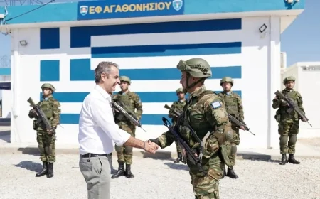 Yunanistan Başbakanı Mitsotakis Bodrum’un karşısındaki adadan konuştu