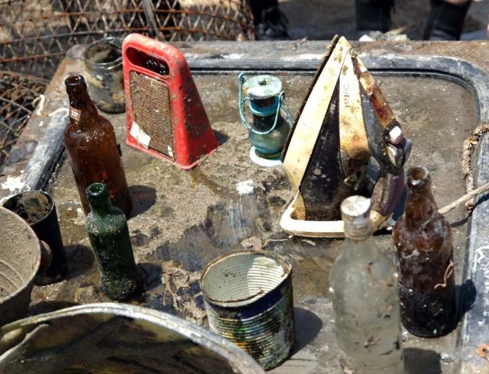 Bodrum’un dünyaca ünlü plajında deniz dibi süpermarket gibi