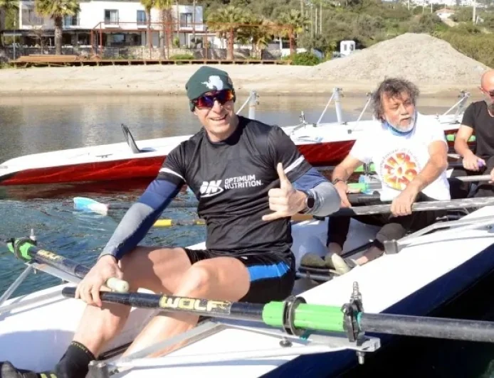 Atlantik Okyanusu'na Kürek Çekmeye Hazırlanan Ali Rıza Bilal Bodrum'da Deneyimlerini Anlatacak