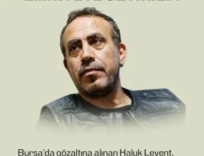 Son dakika... Haluk Levent gözaltına alındı