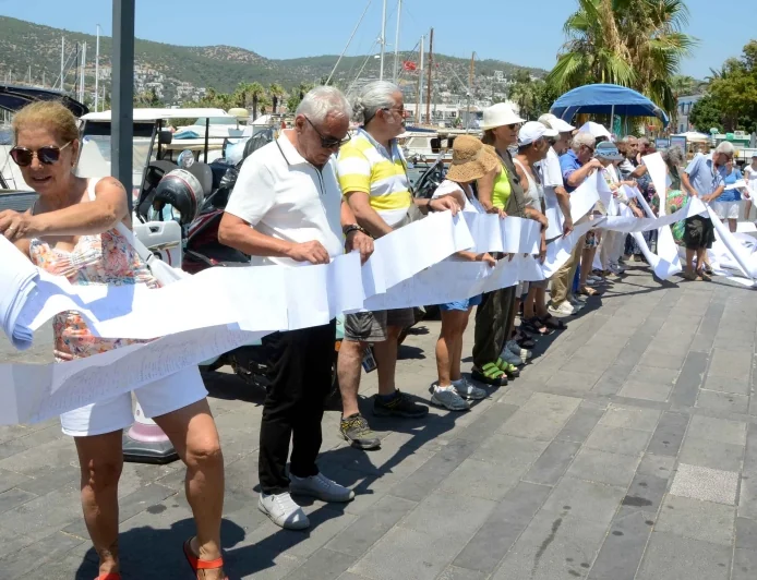 Bodrum Limanı'nda 32 Bin İmzayla Kılıçdaroğlu'na "Butlan" Tepkisi