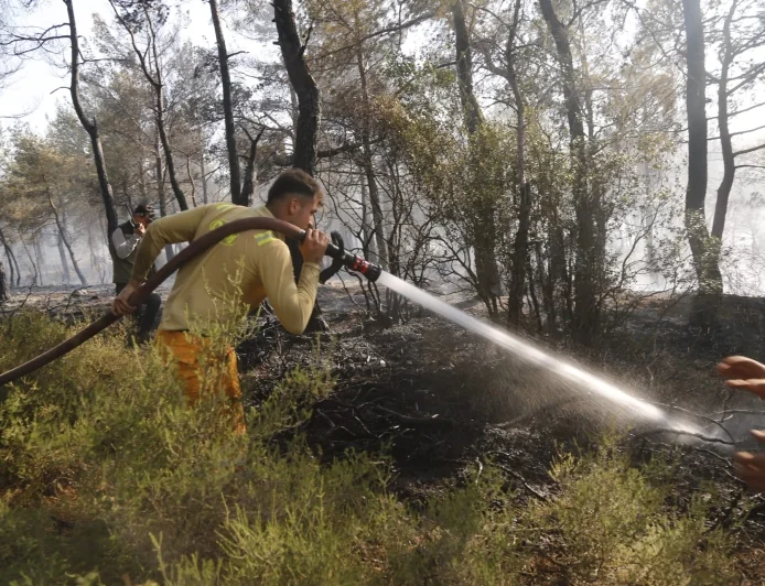Muğla’da kaynak makinesi çalıştırırken 5 hektarlık ormanı yaktılar 1 gözaltı