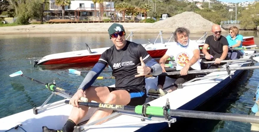 Atlantik Okyanusu'na Kürek Çekmeye Hazırlanan Ali Rıza Bilal Bodrum'da Deneyimlerini Anlatacak