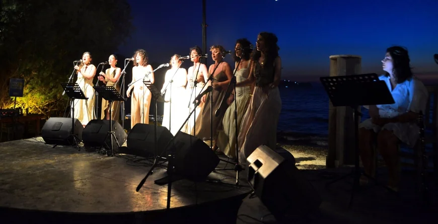 Gümüşlük müzik festivali kadınların tınıları ile başladı