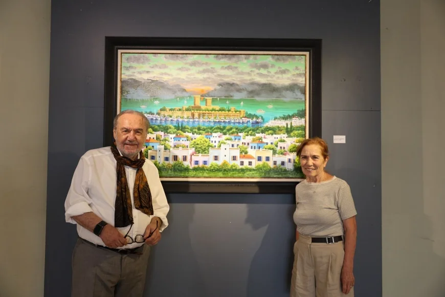 Bodrum’da Yalçın Gökçebağ’ın  60 Yıllık Sanat Yolculuğu Sergiye Taşındı