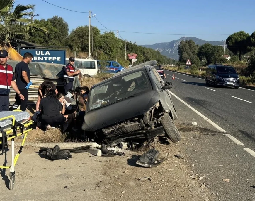 Gökova’da feci kaza, 7 Kişi Yaralandı