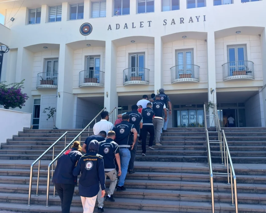 Bodrum'da Göçmen Kaçakçılığı Operasyonu: 7 Şüpheli Tutuklandı