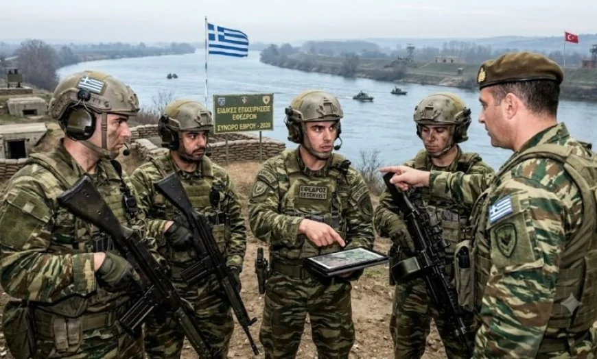 Yunanistan’dan sınırda tahrik eden adam: Türkiye sınırında özel harekat birliği kuruyor