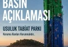 TMMOB Tarafından  Usuluk Tabiat Parkı İçin Basın Açıklaması Yapılacak