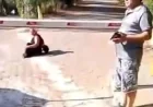 ENGELLİ VATANDAŞA OTOPARK KABUSU..ENGELLİ VATANDAŞI 40 DERECE SICAKTA SÜRÜNDÜRDÜLER