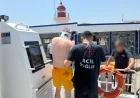 BODRUM AÇIKLARINDA GEZİ TEKNESİNDE YARALANDI! SAHİL GÜVENLİK HASTANEYE YETİŞTİRDİ