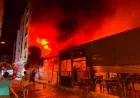 DÖNER SALONU KÜLE DÖNDÜ, KAHVEHANE DE ZARAR GÖRDÜ