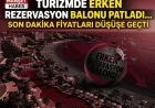 TURİZMDE ERKEN REZERVASYON EZBERİ BOZULDU! SON DAKİKA FİYATLARI DÜŞÜŞE GEÇTİ.. NEYSEKİ BODRU'DA SIKINTI YOK DOLULUK ORANI YÜZDE 90 OLARAK AÇIKLANDI...!