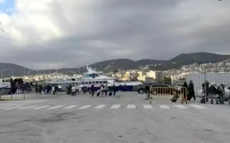 Türk feribot işletmecisi 2 ton kokain kaçakçılığı iddiası ile Midilli adasında tutuklandı