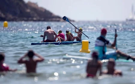 DENİZE GİREN SERİNLEYEMİYOR AKDENİZ KAYNIYOR: MALLORCA AÇIKLARINDA DENİZ SUYU 33 DERECEYİ GÖRDÜ
