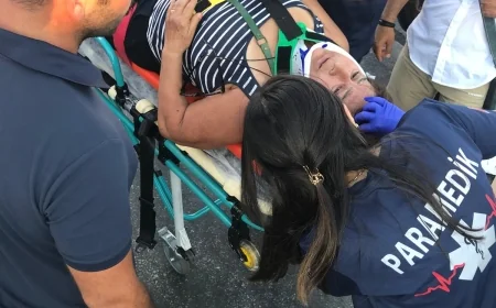 Bodrum'da Elektrikli Bisiklet Kazası: Kadın Sürücü Yaralandı