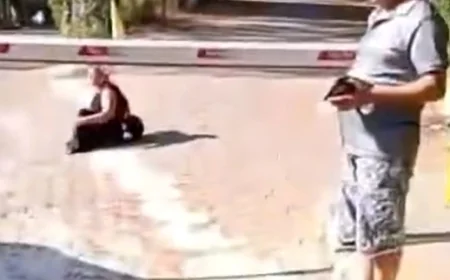 ENGELLİ VATANDAŞA OTOPARK KABUSU..ENGELLİ VATANDAŞI 40 DERECE SICAKTA SÜRÜNDÜRDÜLER