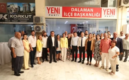 Dalaman CHP toplu halde Yeni Parti’de , Dalaman’da yüzlerce kişi Yeni Parti’de