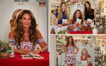 Bodrum’da Tülin Şahin’e yoğun ilgi "Diyet Yapmıyoruz"