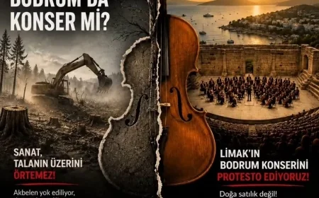 GÜMÜŞLÜK’TEN LİMAK’IN BODRUM KONSERİNE PROTESTO ÇAĞRISI: “SANAT TALANIN ÜZERİNİ ÖRTEMEZ!”