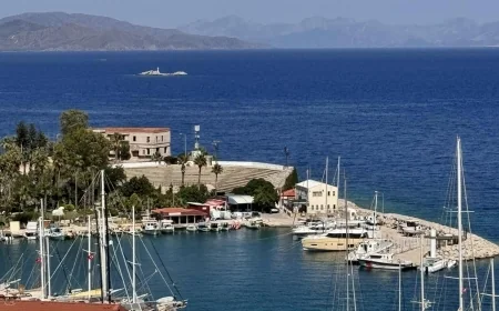 Datça açıklarında 4.1 deprem