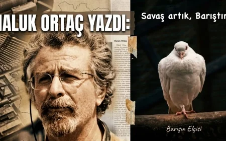 HALUK ORTAÇ YAZDI: SAVAŞ ARTIK, BARIŞTIR !