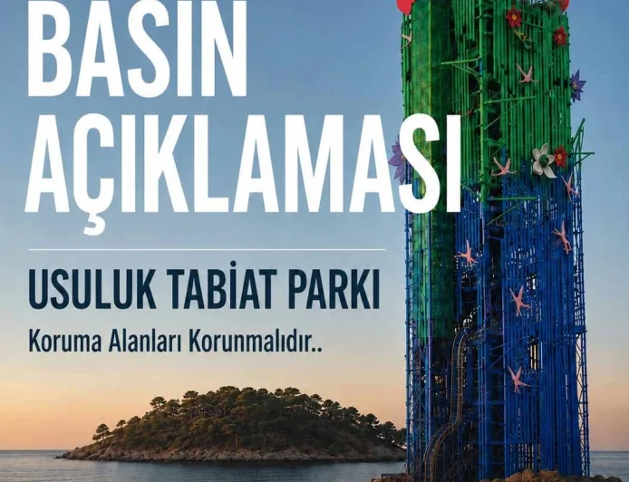 TMMOB Tarafından  Usuluk Tabiat Parkı İçin Basın Açıklaması Yapılacak